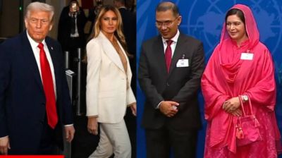 ট্রাম্প-মেলানিয়ার নৈশভোজে সস্ত্রীক প্রধানমন্ত্রীর অংশগ্রহণ