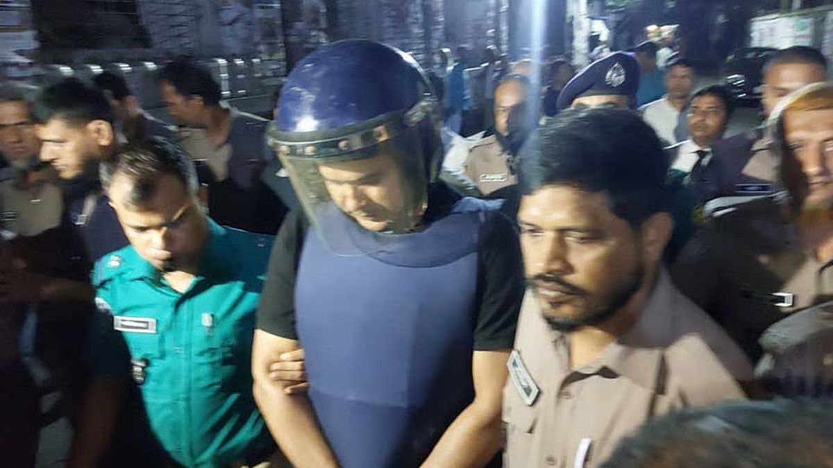 ক্যান্টনমেন্ট থানার সাবেক ওসি রাকিবুল পাঁচ দিনের রিমান্ডে