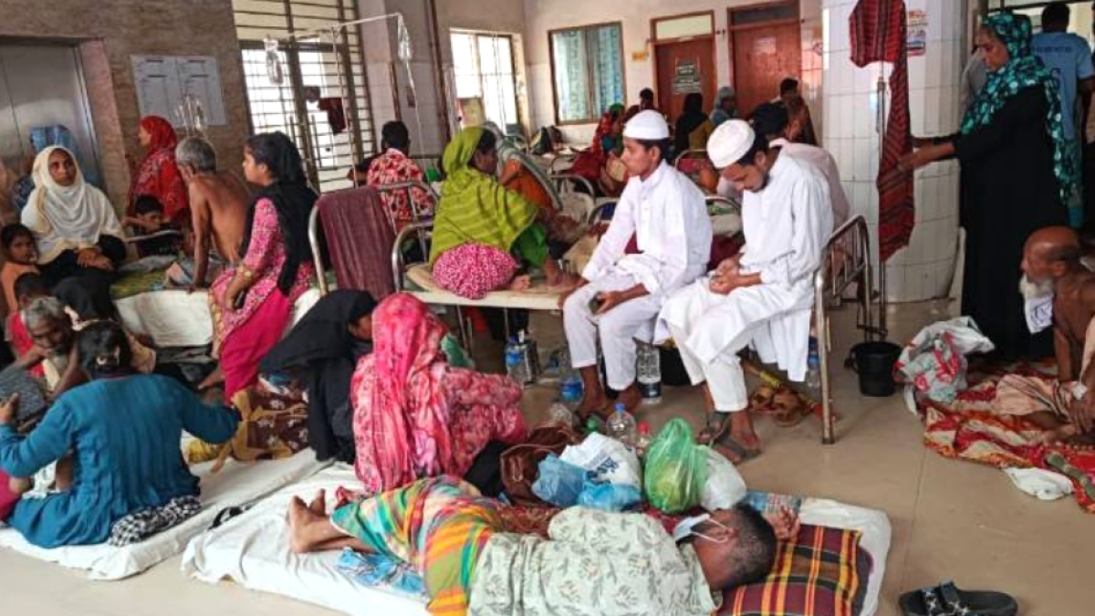 কিশোরগঞ্জে ডেঙ্গুর সংক্রমণ   বৃদ্ধিতে জনমনে উদ্বেগ