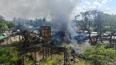 মিয়ানমারের রাখাইনে বিমান বাহিনীর বোমা হামলায় নিহত ৪৯, আহত ৫৮