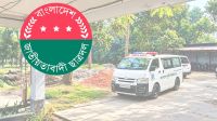 ছাত্রদলের উদ্যোগে বাকৃবিতে ২৪ ঘণ্টা অ্যাম্বুলেন্স সেবা