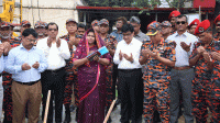 ফায়ার সার্ভিসের ১২ তলা আবাসিক ভবন নির্মাণকাজের উদ্বোধন