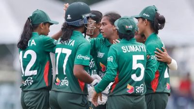 পাকিস্তানের মাটিতে বাংলাদেশের মেয়েদের জয়োল্লাস